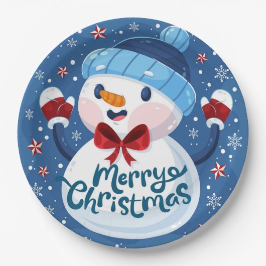 Bord kerstpapier (Voorkant)