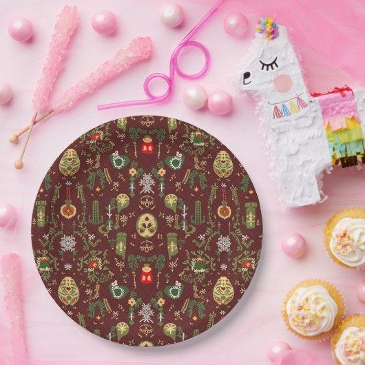 Bord kerstpapier (Feest)