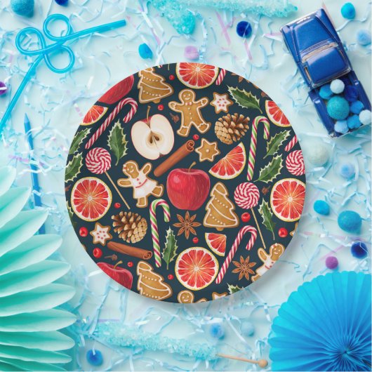 Bord kerstpapier (Feest)