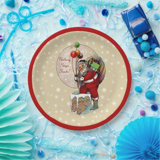 Bord kerstpapier voor kerstmis in de Kerstman en d (Feest)