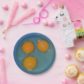 Bord kipeierpapier uit vrije uitloop (Feest)