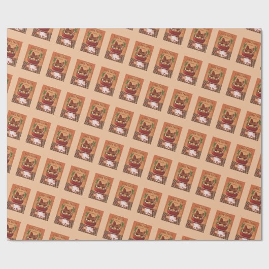 " bord kippenstift" cadeaupapier (Vlak)