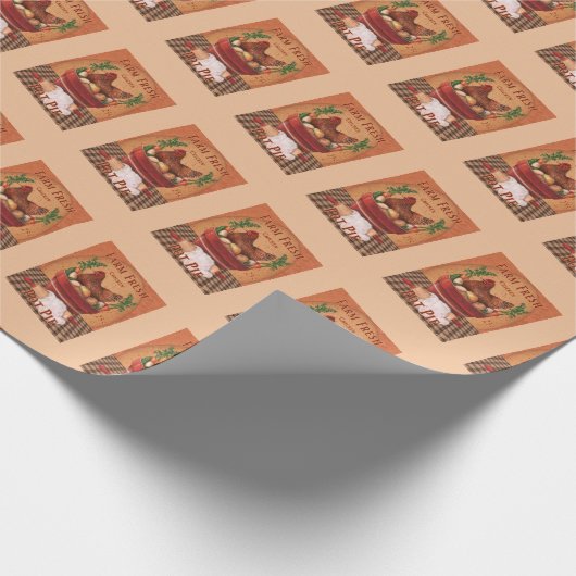 " bord kippenstift" cadeaupapier (Hoek)