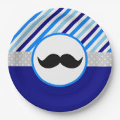 Bord klein Baby shower Man (Voorkant)