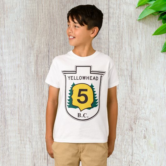 Bord langs de Yellowheadweg T-shirt