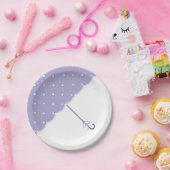 Bord lavender Baby shower (Feest)