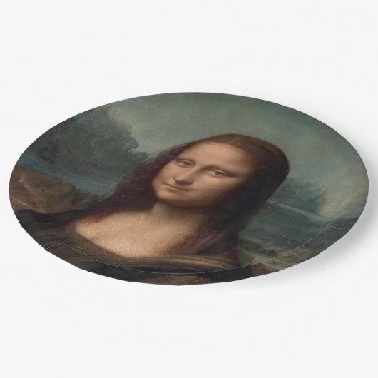 Bord : LEONARDO DA VINCI : MONA LISA (Gekanteld)