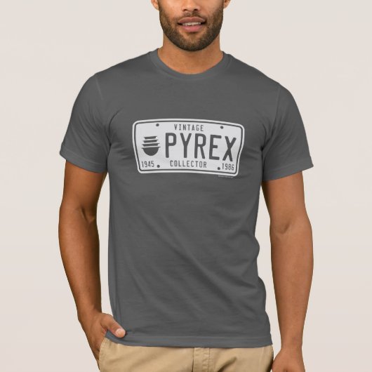 Bord licentie -  Pyrex Collector (Lt Gray) T-shirt (Voorkant)