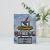 Bord Lorraine Motel Briefkaart (Staand voorkant)