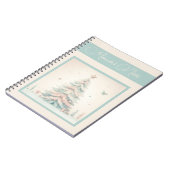  bord Merry Christmas gepersonaliseerd Notitieboek (Linkerzijde)