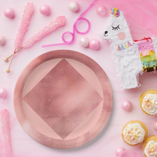 bord met 9-inch rondepapier (Feest)