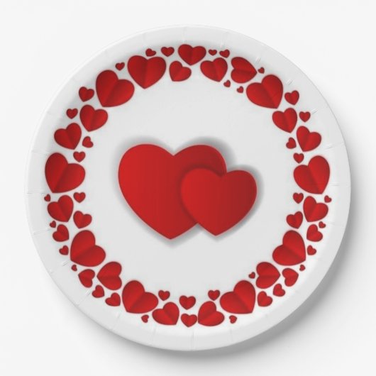 bord met 9-inch rondepapier (Voorkant)