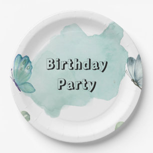 bord met 9-inch rondepapier