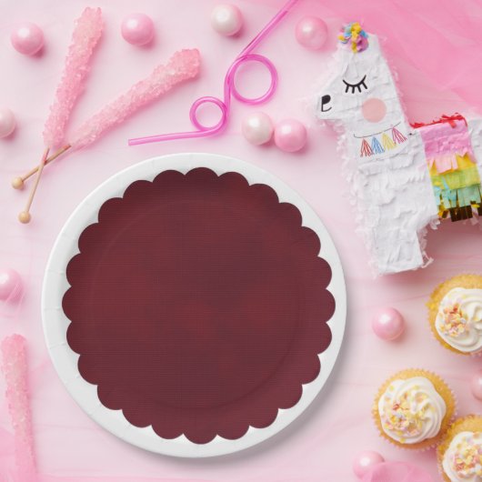 bord met 9-inch rondepapier (Feest)