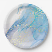 bord met 9-inch rondepapier (Voorkant)