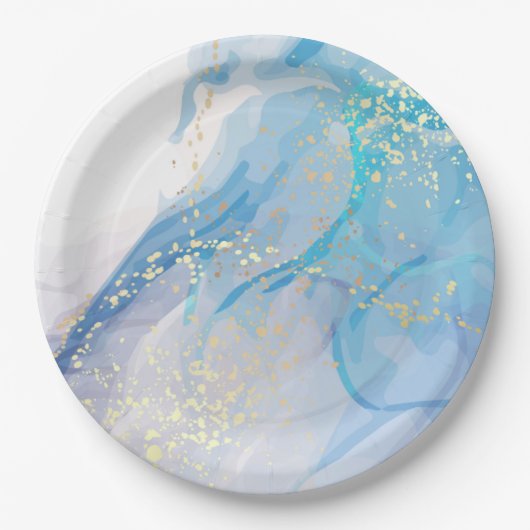 bord met 9-inch rondepapier (Voorkant)