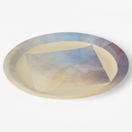 bord met 9-inch rondepapier (Gekanteld)