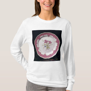 Bord met botanische vormgeving t-shirt