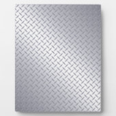 Bord met Bright Steel Diamond Fotoplaat (Voorkant)