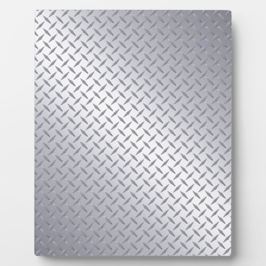 Bord met Bright Steel Diamond Fotoplaat (Voorkant)