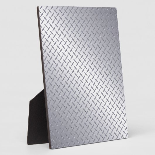 Bord met Bright Steel Diamond Fotoplaat (Zijkant)