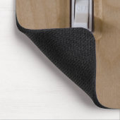 Bord met dubbele wielkast muismat (Hoek)