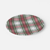 Bord met kerstfeestdag Rood-groen geplakt kerstfee (Gekanteld)