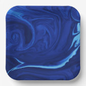 Bord met kobaltblauwe achtergrond (Voorkant)