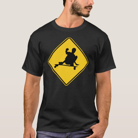 bord met lange instap t-shirt (Voorkant)