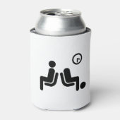 bord met lange wachttijden blikjeskoeler (Blikje Voorkant)