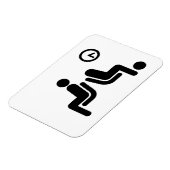 bord met lange wachttijden magneet (Linkerzijde)