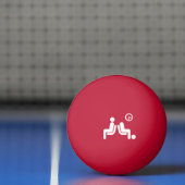 bord met lange wachttijden pingpongbal (Net)