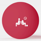 bord met lange wachttijden pingpongbal (Achterkant)