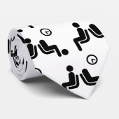 bord met lange wachttijden stropdas (Opgerold)