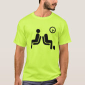bord met lange wachttijden t-shirt (Voorkant)