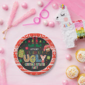 Bord met lomp kerstkeukenpapier - verouderd (Feest)