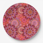 Bord met Mandala Floral Pattern Print (Voorkant)