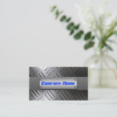 Bord met Metal Diamond Professional Visitekaartjes (Staand voorkant)