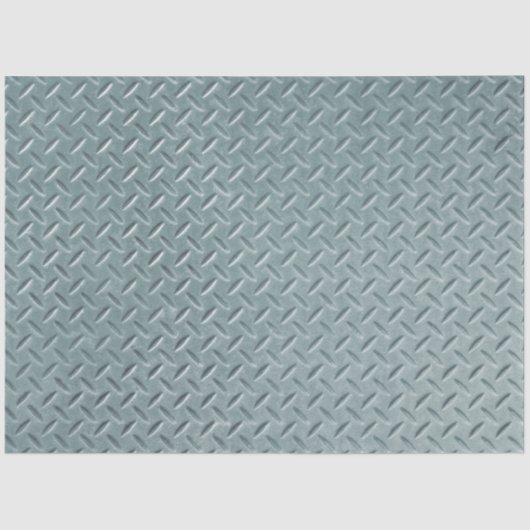 Bord met metalen diamanten: losse ondergrond tissuepapier (Voorkant)