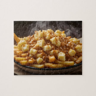 Bord met Poutine Legpuzzel