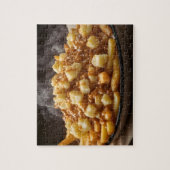 Bord met Poutine Legpuzzel (Verticaal)