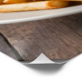 Bord met Poutine Perfect Poster (Hoek)