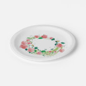 bord met rozen en bijen (Gekanteld)