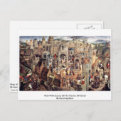 Bord met scènes van de passie van Christus Briefkaart (Voorkant / Achterkant)