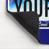 Bord met Texas lone-sterrenlicentie Muismat (Hoek)