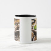 Bord met verse kerstkoekjes mok (Midden)