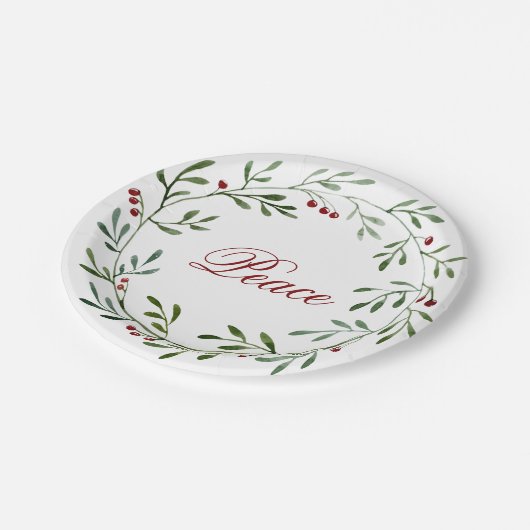 Bord met whitepaper over vrede in 2021 (Gekanteld)