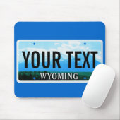 Bord met Wyoming Tetons-licentie Muismat (Met muis)