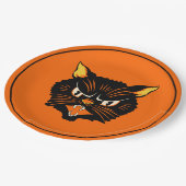  Bord met zwarte kat (Gekanteld)