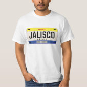BORD MEXICO JALISCO CITY LISENCE T-SHIRT (Voorkant)